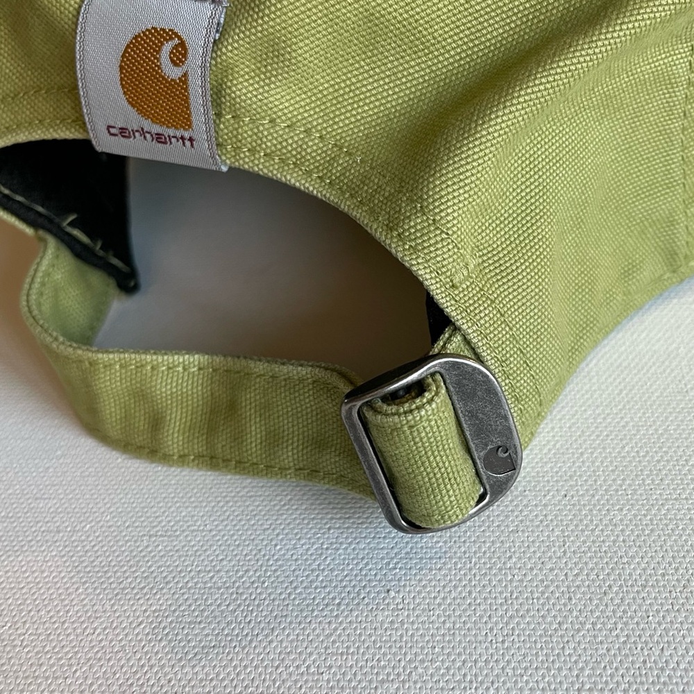 Carhartt Sage Green Baseball Cap - Picture 5 of 7